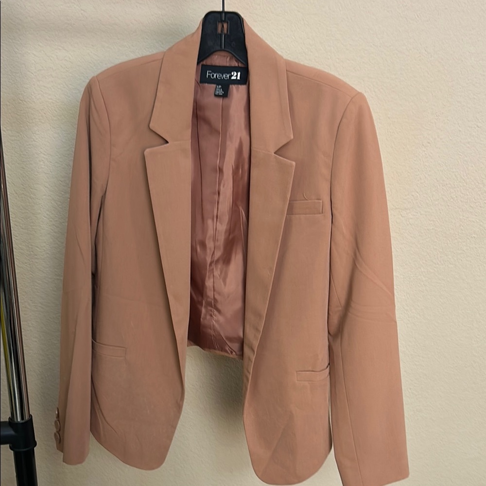 Forever 21 Women's Tan Blazer